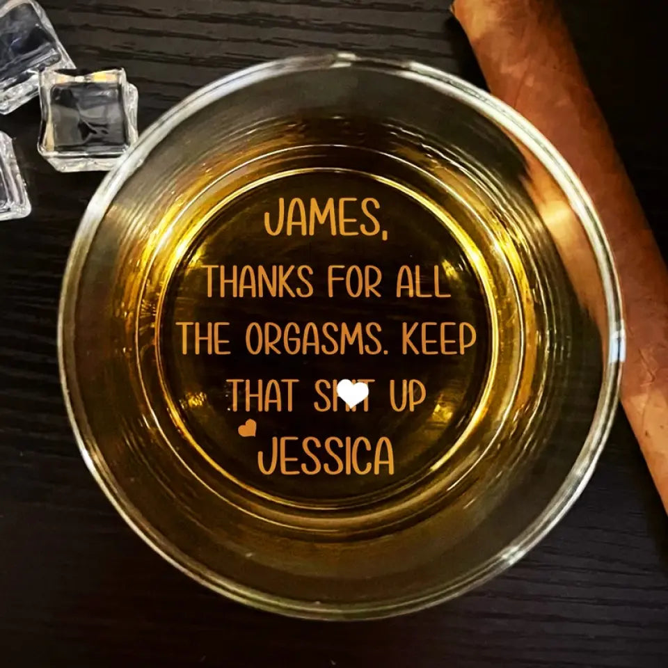 Votre sourire me fait sourire - Verre à whisky personnalisé pour couple - Cadeau pour mari et femme, anniversaire