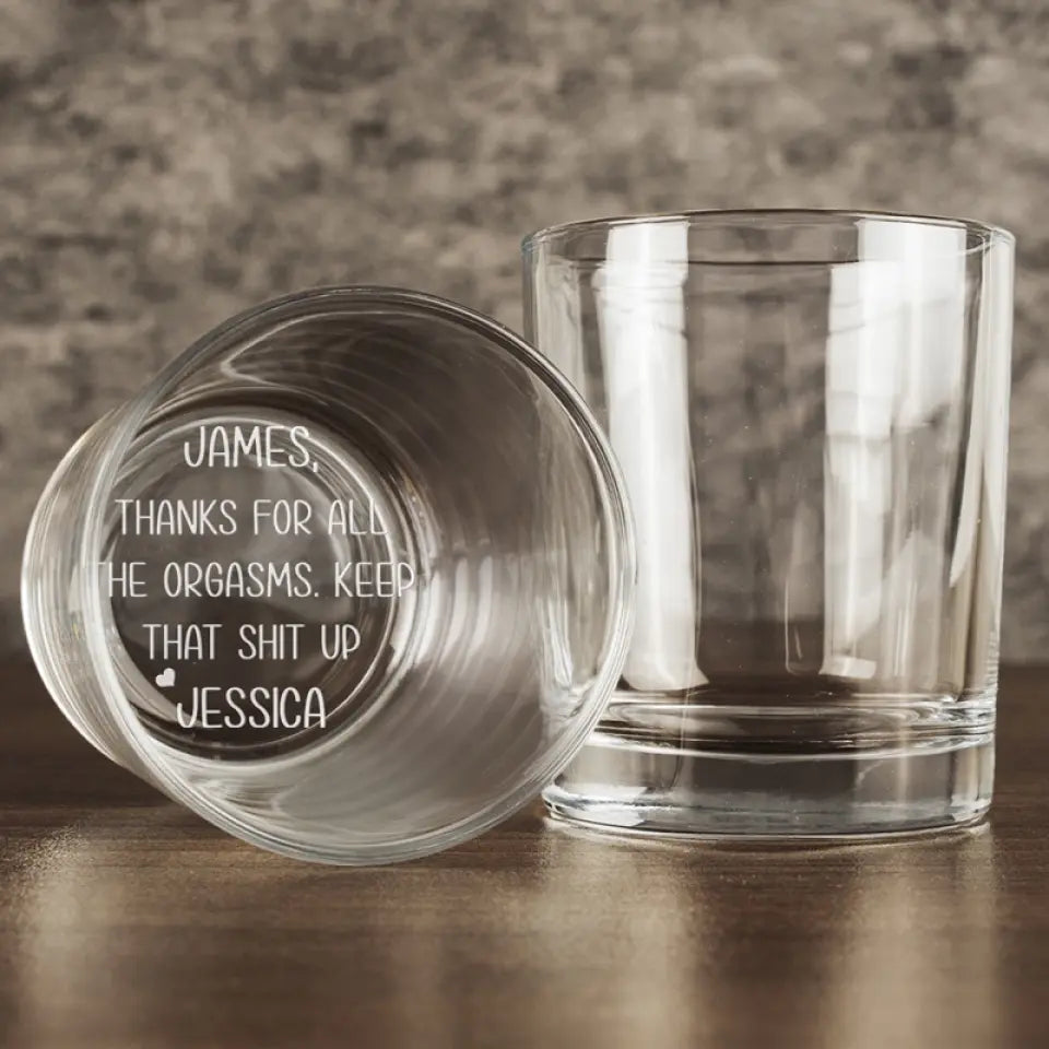 Votre sourire me fait sourire - Verre à whisky personnalisé pour couple - Cadeau pour mari et femme, anniversaire