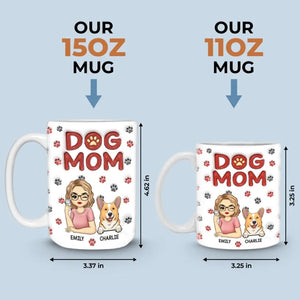 La vie est dure, les animaux la rendent meilleure - Mug personnalisé avec effet gonflé 3D pour chien et chat - Cadeau pour les propriétaires et les amoureux des animaux