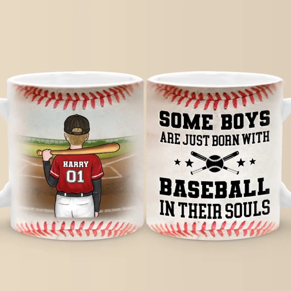 Perfectionnez vos compétences, libérez-vous des victoires - Tasse personnalisée pour toute la famille - Cadeau pour les membres de la famille, les joueurs de baseball et les amateurs de baseball