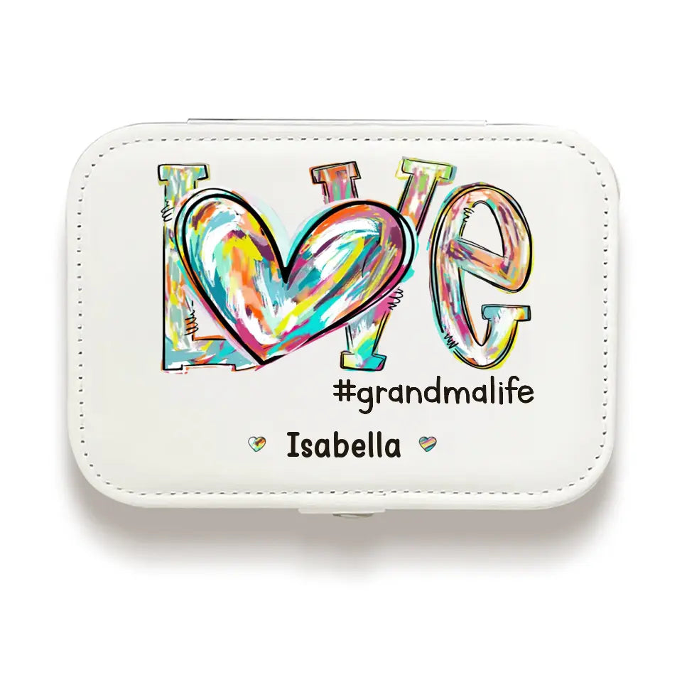 Les grands-mères sont des mamans avec beaucoup de glaçage - Coffret à bijoux personnalisé pour la famille - Cadeau pour maman, grand-mère
