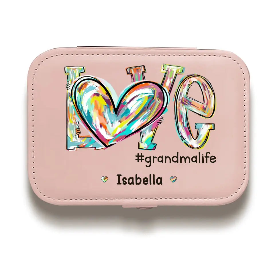 Les grands-mères sont des mamans avec beaucoup de glaçage - Coffret à bijoux personnalisé pour la famille - Cadeau pour maman, grand-mère