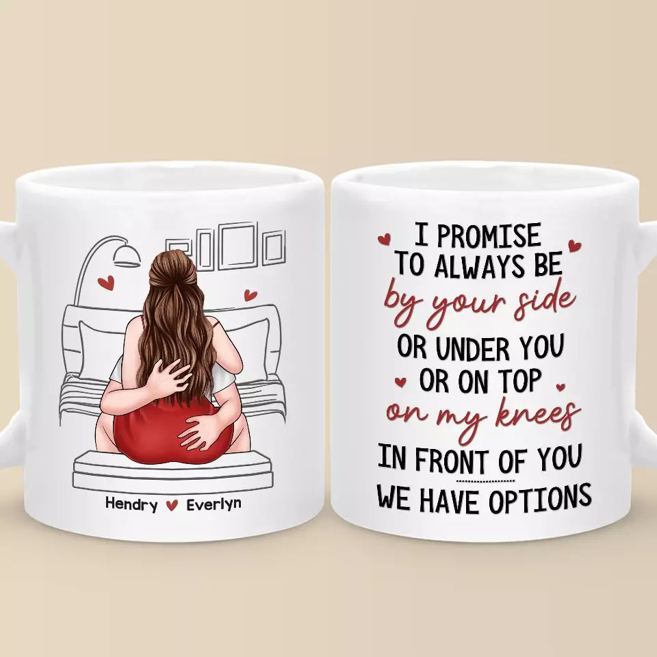 Te tenir la main est l'une de mes activités préférées - Mug personnalisé pour couple - Cadeau pour mari et femme, anniversaire