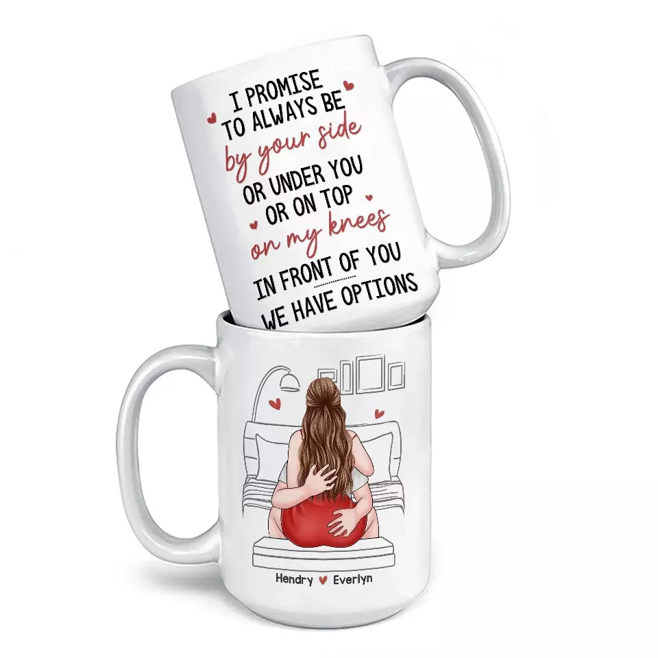 Te tenir la main est l'une de mes activités préférées - Mug personnalisé pour couple - Cadeau pour mari et femme, anniversaire