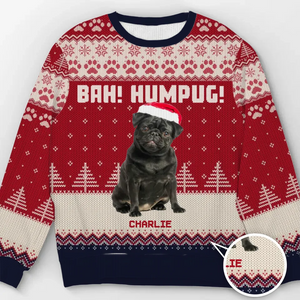 Sweat-shirt personnalisé « Le bonheur est un chiot chaleureux » pour chien et chat - Pull en laine unisexe - Cadeau de Noël pour propriétaires et amoureux des animaux