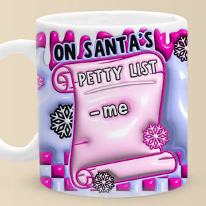 Illuminez votre journée avec une tasse personnalisée à effet gonflé 3D - Cadeau pour vous-même, cadeau pour vos meilleurs amis, vos meilleures amies, vos sœurs
