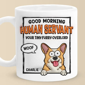 La vie est meilleure avec un animal de compagnie - Mug personnalisé avec effet gonflable 3D pour chien et chat - Cadeau pour les propriétaires et les amoureux des animaux