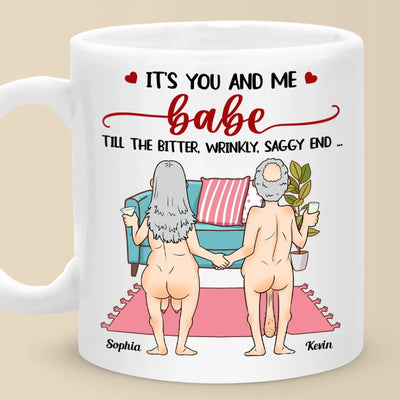 C'est toi et moi, bébé - Tasse personnalisée pour couple - Cadeau pour mari et femme, anniversaire