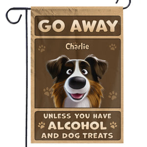 Brew For Me, Bones For You - Dog Personalized Custom Flag - Gift For Pet Owners, Pet Lovers