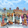 Juste une fille qui vit son rêve de plage - Serviette de plage personnalisée Bestie - Cadeau de vacances d'été, cadeau de fête de piscine d'anniversaire pour meilleures amies, meilleures amies, sœurs