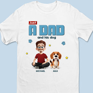 Dog Hair, Don’t Care Just Love - Dog Personalized Custom Unisex T-shirt, Premium T-shirt, Hoodie - Father's Day,  Gift For Dad, Pet Owners, Pet Lovers