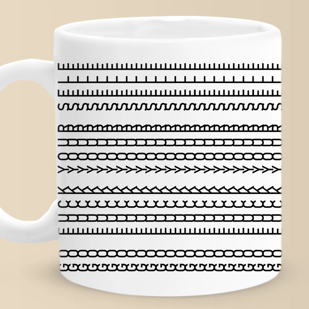 Lignes parfaites, ambiance parfaite - Mug pour ami(e) - Cadeau pour meilleurs amis, sœurs, membres de la famille, collègues