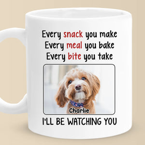 Mug photo personnalisé « Love In Every Paw » pour chien et chat – Cadeau pour la fête des pères, pour les propriétaires d'animaux et les amoureux des animaux