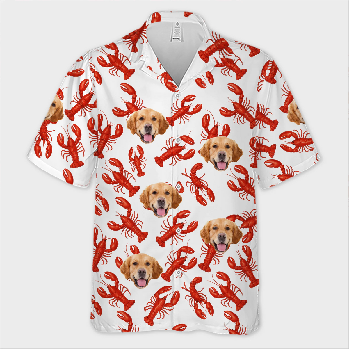 Custom Photo Life’s Better With Claws And Paws - Dog & Cat Personalized Custom Unisex Tropical Hawaiian Aloha Shirt - Summer Vacation Gift, Gift For Pet Owners, Pet Lovers