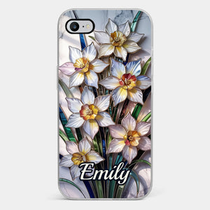 Custom Clear Phone Case - Personalized Best Friend Birthday Gifts For Best Friends, BFF, Sisters, Family, Yourself - Beauty In Every Petal