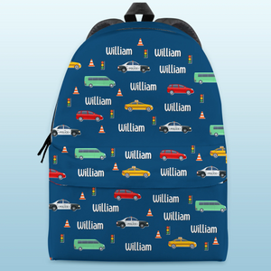 Custom Kids Backpack - Personalized Back To School Gifts For Kids - All Roads Lead To Fun