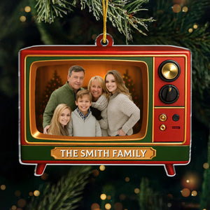 Custom Photo Acrylic Ornament - Personalized Christmas Birthday Gifts For Mom, Dad, Kids - Bringing Family Moments To Screen