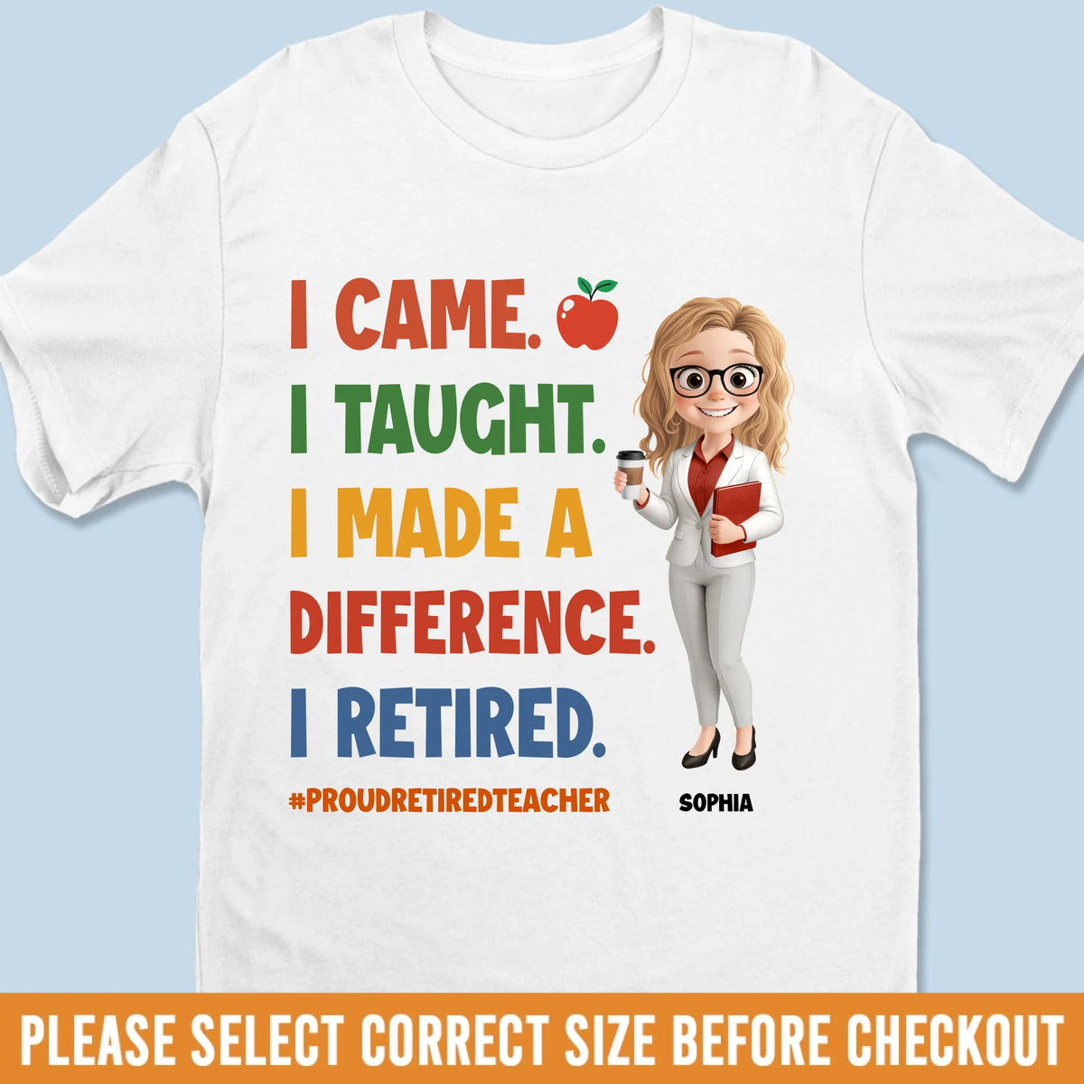 Custom Classroom Decor Unisex T-shirt, Premium T-shirt, Hoodie - Personalized Retirement Gifts For Teachers - Life After The Last Lesson