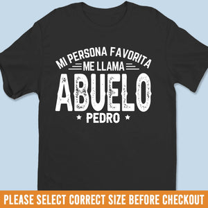 Camiseta Unisex, Camiseta Premium Y Sudadera Con Capucha Personalizadas - Regalos De Cumpleaños Personalizados Para Papá, Abuelo - Amado Más Cuando Me Llaman Abuelo