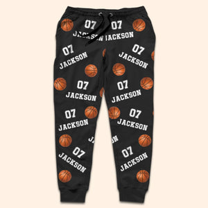 Custom Unisex Sweatpants - Personalized Christmas Birthday Basketball Gifts For Basketball Lovers, Sports Fans, Sports Lovers - Strong Mind Strong Game