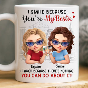 Custom Mug - Personalized Best Friend Birthday Gifts For Women, Besties, Sisters, BFF - Too Much Fun To Handle