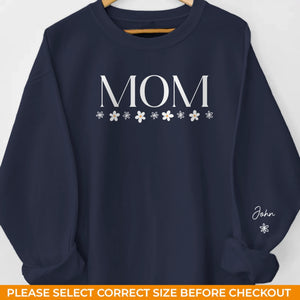 A Grandma Is A Forever Friend - Family Personalized Custom Unisex Sweatshirt, Hoodie With Design On Sleeve - Christmas Gift For Mom, Grandma