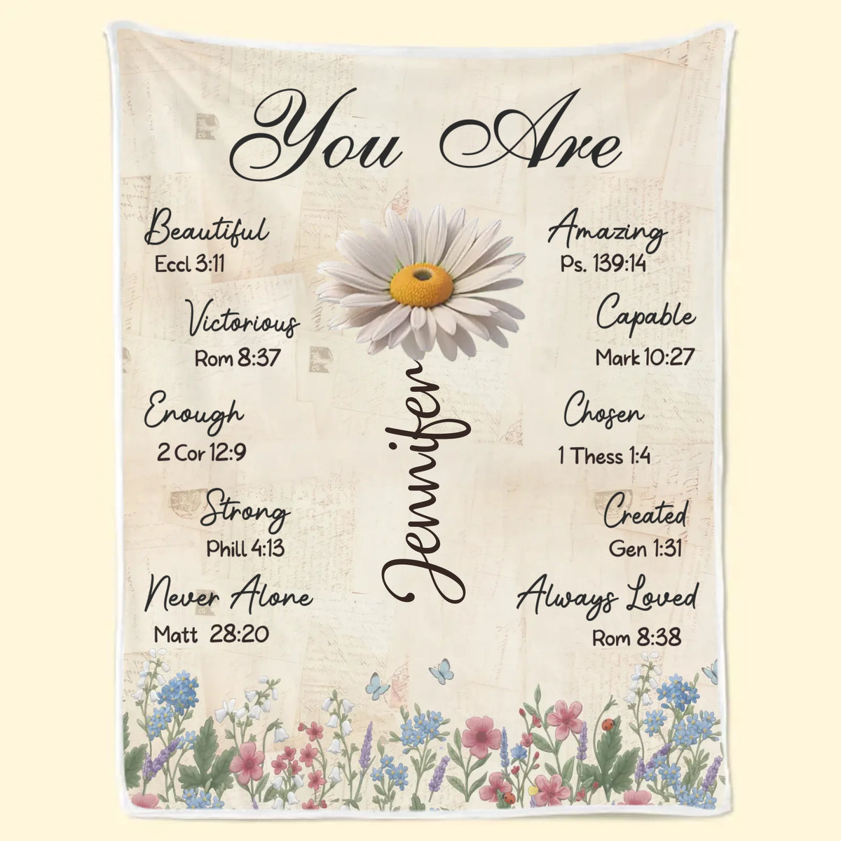 Custom Blanket - Personalized Birthday Gifts For Besties, Sisters, BFF, Family, Yourself - Created With Heart