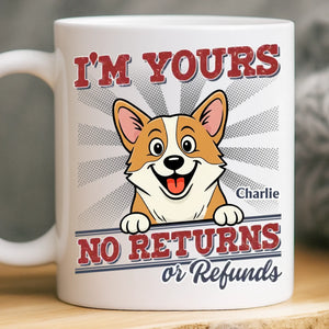 Custom Mug - Personalized Birthday Gifts For Dog Lovers, Dog Dad And Mom - Forever Your Problem