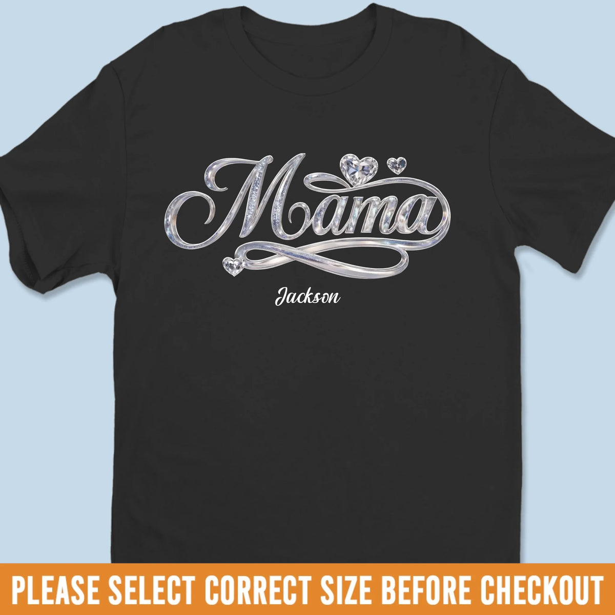 Custom Unisex T-shirt, Premium T-shirt, Hoodie - Personalized Birthday Gifts For Mom, Grandma - Forever My Safe Place