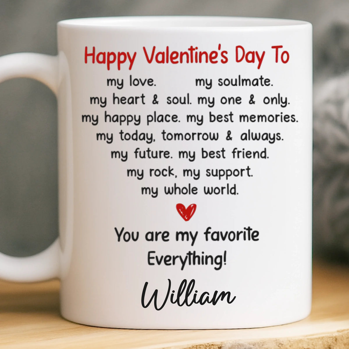 Custom Mug - Personalized Anniversary Wedding Gifts For Husband And Wife, Him And Her - Our Love Moves Forward