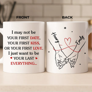 Custom Mug - Personalized Anniversary Wedding Gifts For Husband And Wife, Him And Her - Sip Love Repeat
