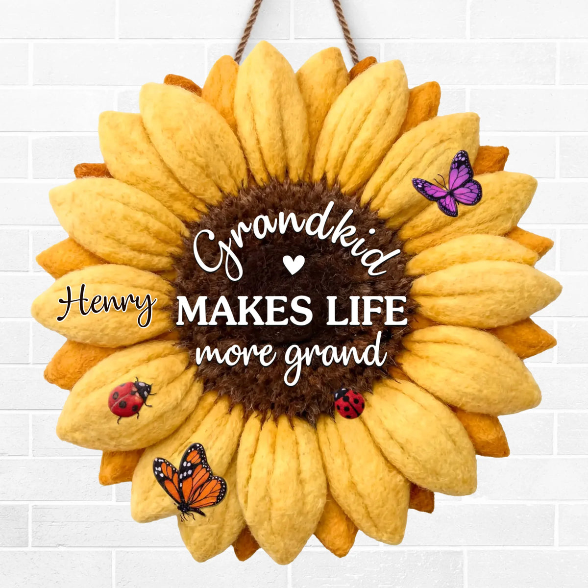 Custom Wood Sign - Personalized Birthday Gifts For Grandma - So Loved So Appreciated