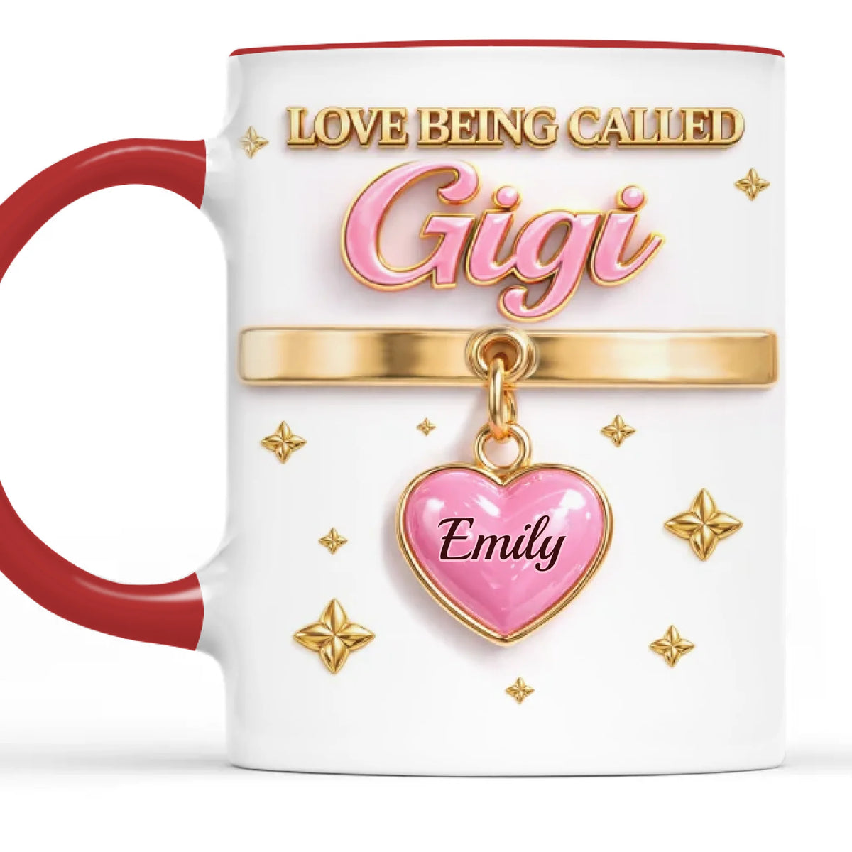 Custom 3D Inflated Effect Printed Accent Mug - Personalized Mother's Day Gifts For Mom, Grandma - Grandma And Mom Always