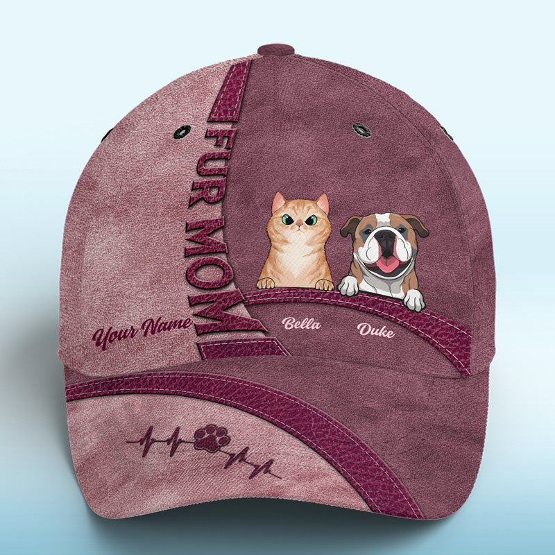 La vie est meilleure avec un chien rose ! Casquette personnalisée pour chien, imprimé intégral, classique ! Nouveauté, cadeau pour les propriétaires et les amoureux des animaux.