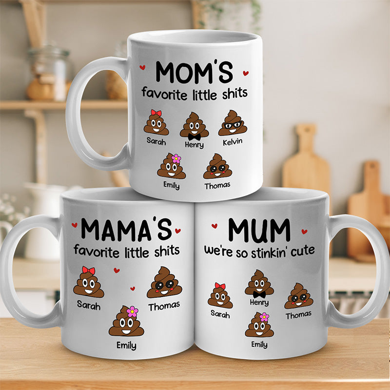 Maman, on est tellement mignons - Mug personnalisé pour la famille - Cadeau pour maman