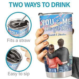 You're The Only One I Want To Annoy - Couple Personalized Custom Tumbler - Gift For Husband Wife, Anniversary