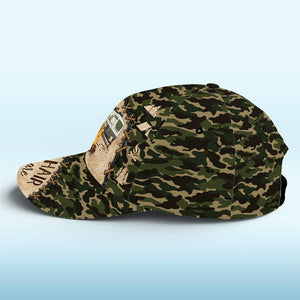 Nous sommes des campeurs heureux - Casquette de camping personnalisée, casquette classique à imprimé intégral - Cadeau pour les amateurs de camping