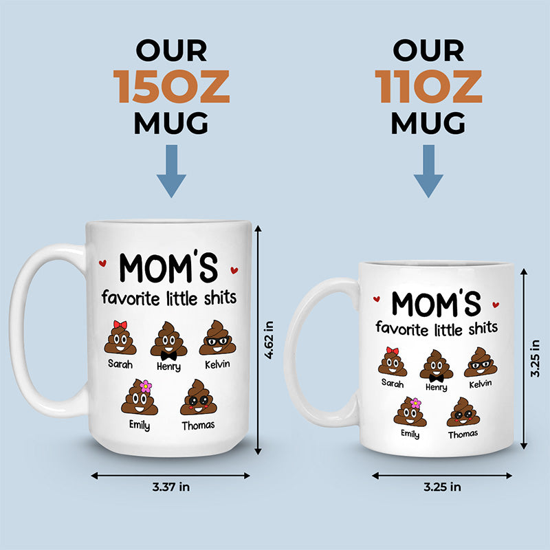Maman, on est tellement mignons - Mug personnalisé pour la famille - Cadeau pour maman