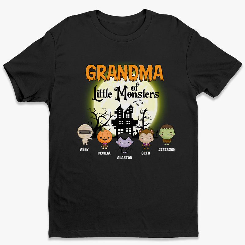Nuit d'Halloween et petits monstres - T-shirt unisexe personnalisé