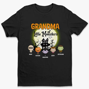 Nuit d'Halloween et petits monstres - T-shirt unisexe personnalisé