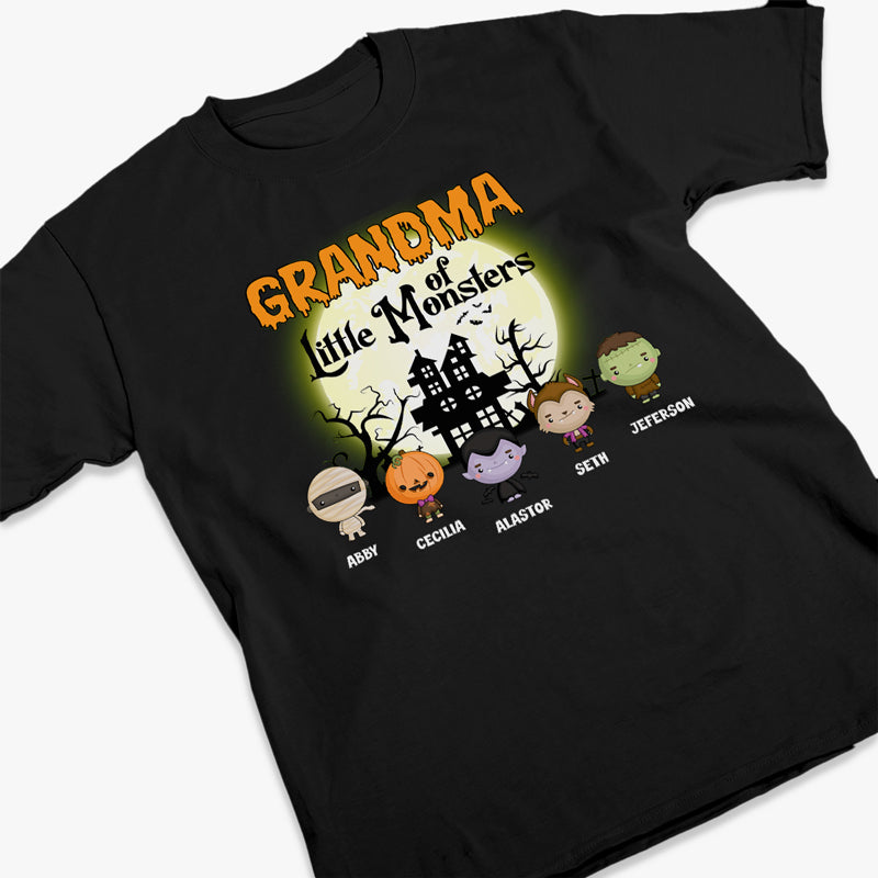 Nuit d'Halloween et petits monstres - T-shirt unisexe personnalisé