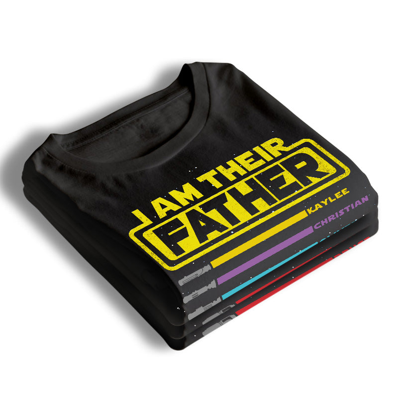 Papa le plus cool de tous les temps - T-shirt unisexe personnalisé pour la famille, sweat à capuche, sweat-shirt - Cadeau de fête des pères, d'anniversaire pour papa, grand-père