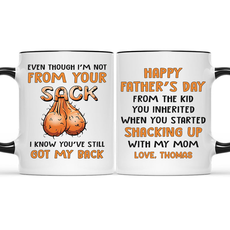 Mon incroyable beau-père - Tasse personnalisée avec accents pour la famille - Cadeau de fête des pères et d'anniversaire pour papa