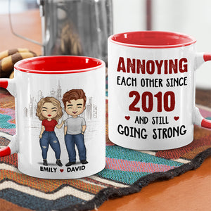 Nous sommes toujours forts - Tasse personnalisée pour couple - Cadeau pour mari et femme, anniversaire