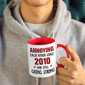 Nous sommes toujours forts - Tasse personnalisée pour couple - Cadeau pour mari et femme, anniversaire