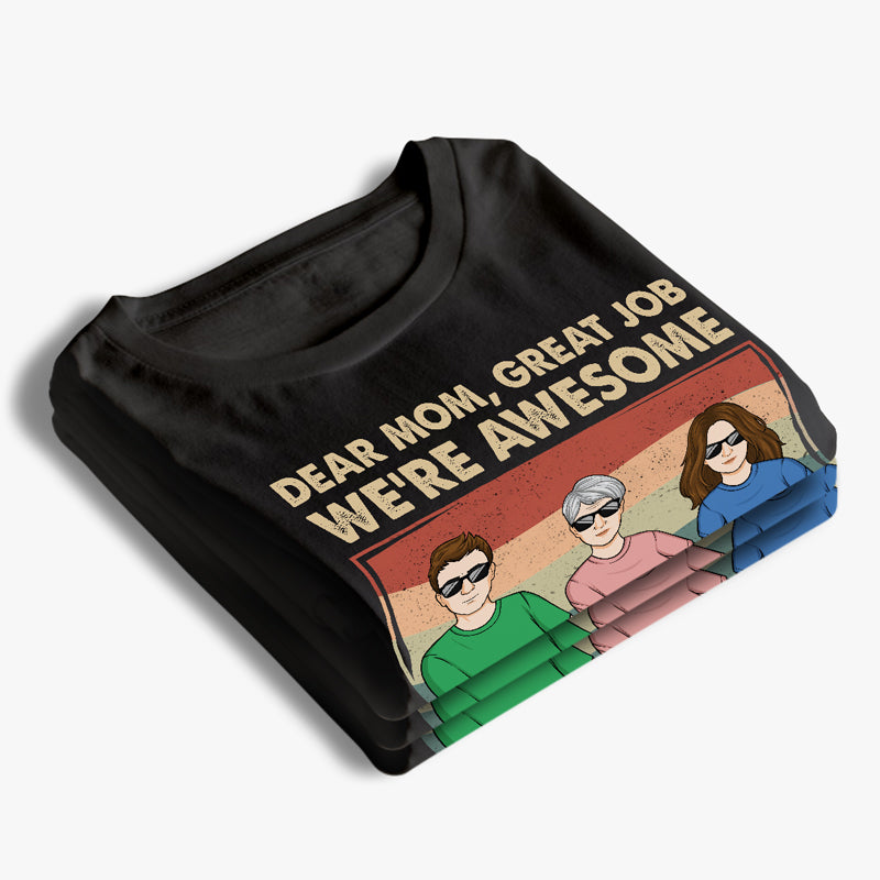 Chère maman, merci - T-shirt unisexe personnalisé pour la famille, sweat à capuche, sweat-shirt - Cadeau pour maman