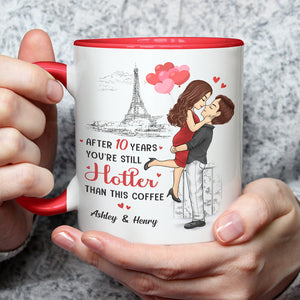 Tu es mon roi et je suis ta reine - Tasse personnalisée pour couple - Cadeau de Noël pour mari et femme, anniversaire