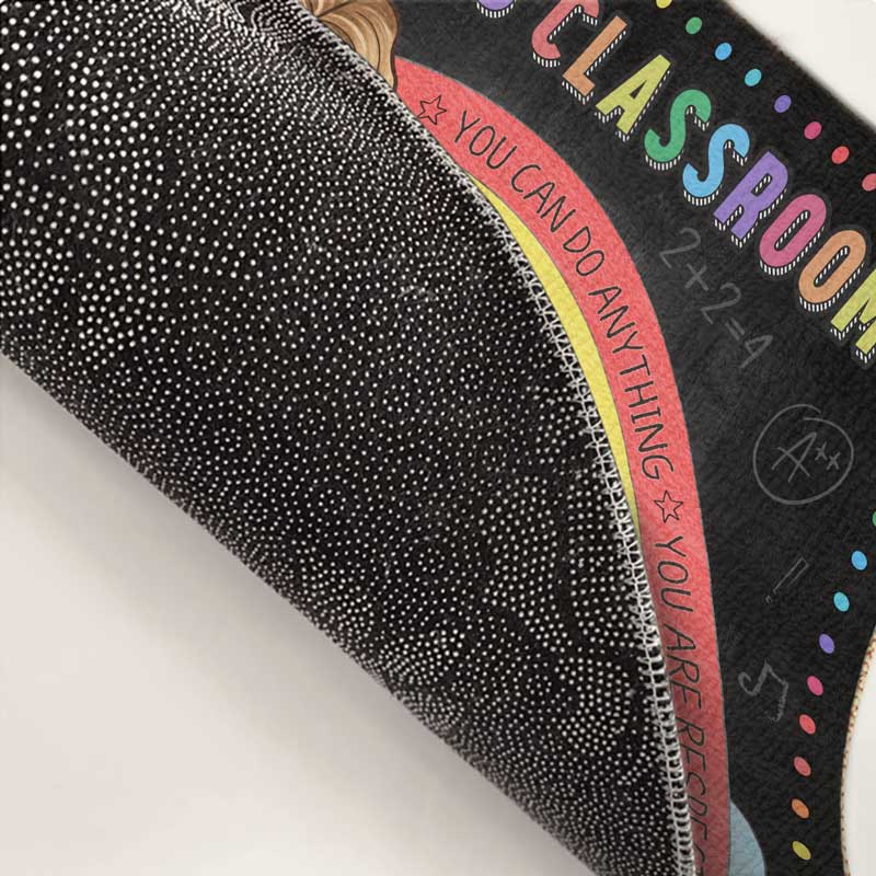 Vous pouvez tout faire - Tapis décoratif personnalisé pour la maison - Cadeau de pendaison de crémaillère pour enseignant, rentrée scolaire
