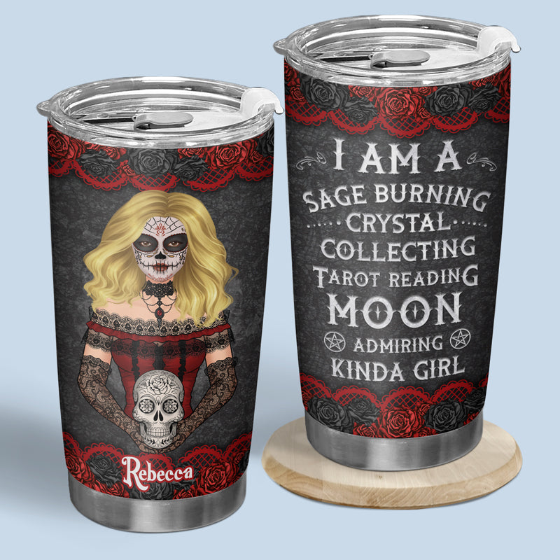 Je suis un sage brûlant - Gobelet de sorcière personnalisé - Cadeau d'Halloween pour les sorcières, vous-même