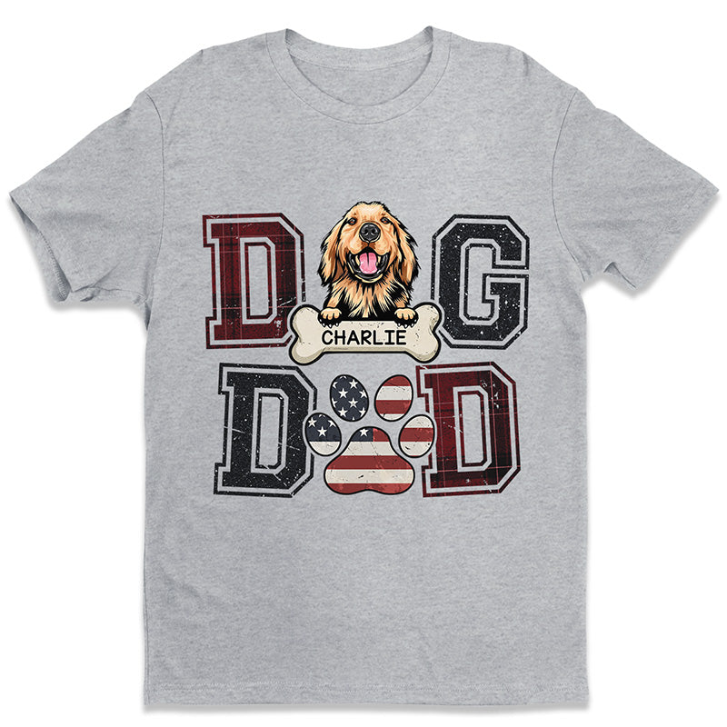 Papa chien - Cadeau pour papa chien, maman chien - T-shirt unisexe personnalisé, sweat à capuche